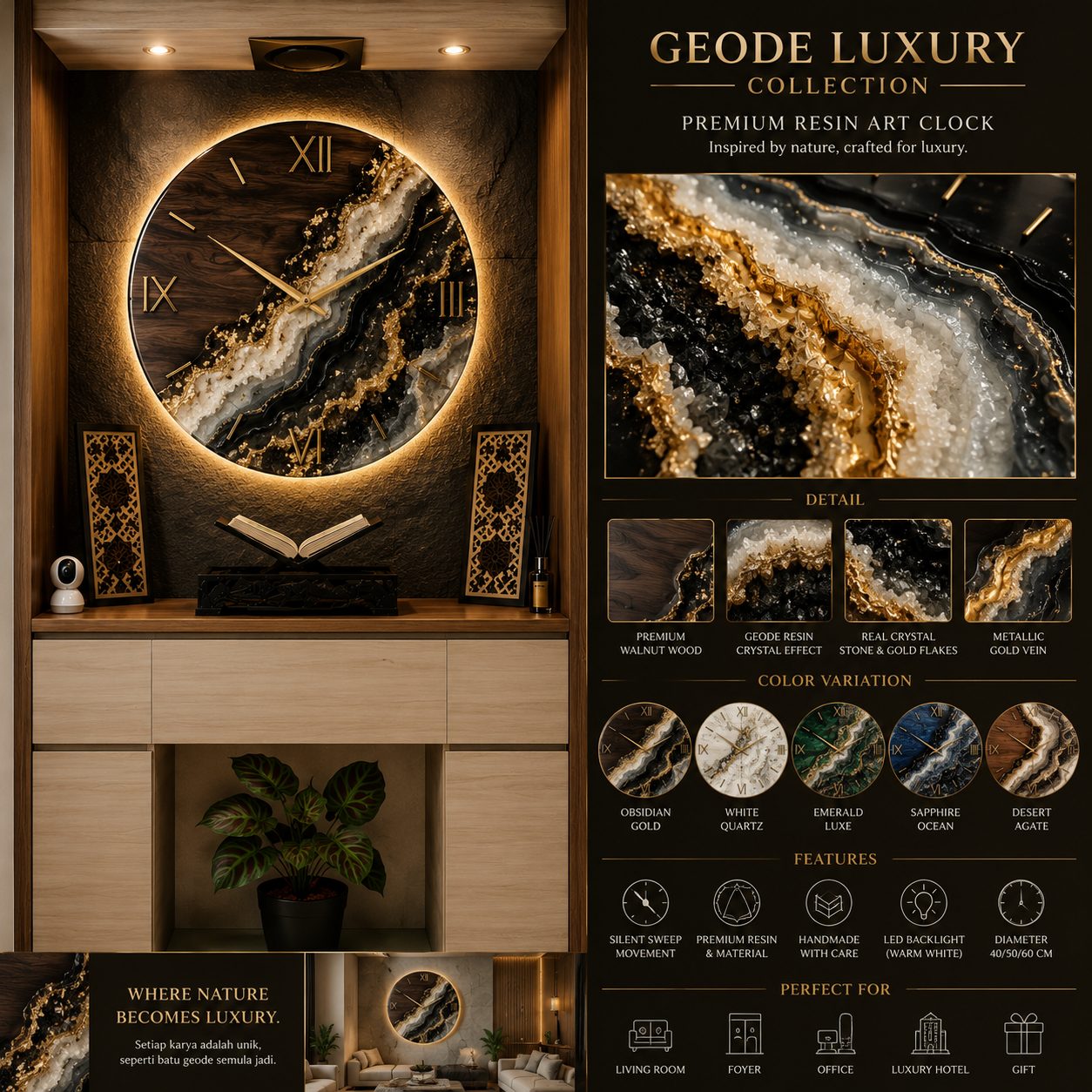Luxury Acrylic Home Decor